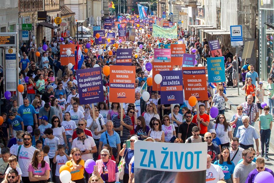 Hod za život u Osijeku