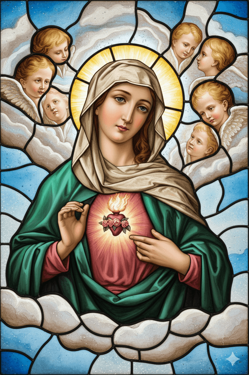 Prva subota - Štovanje srca Marijina